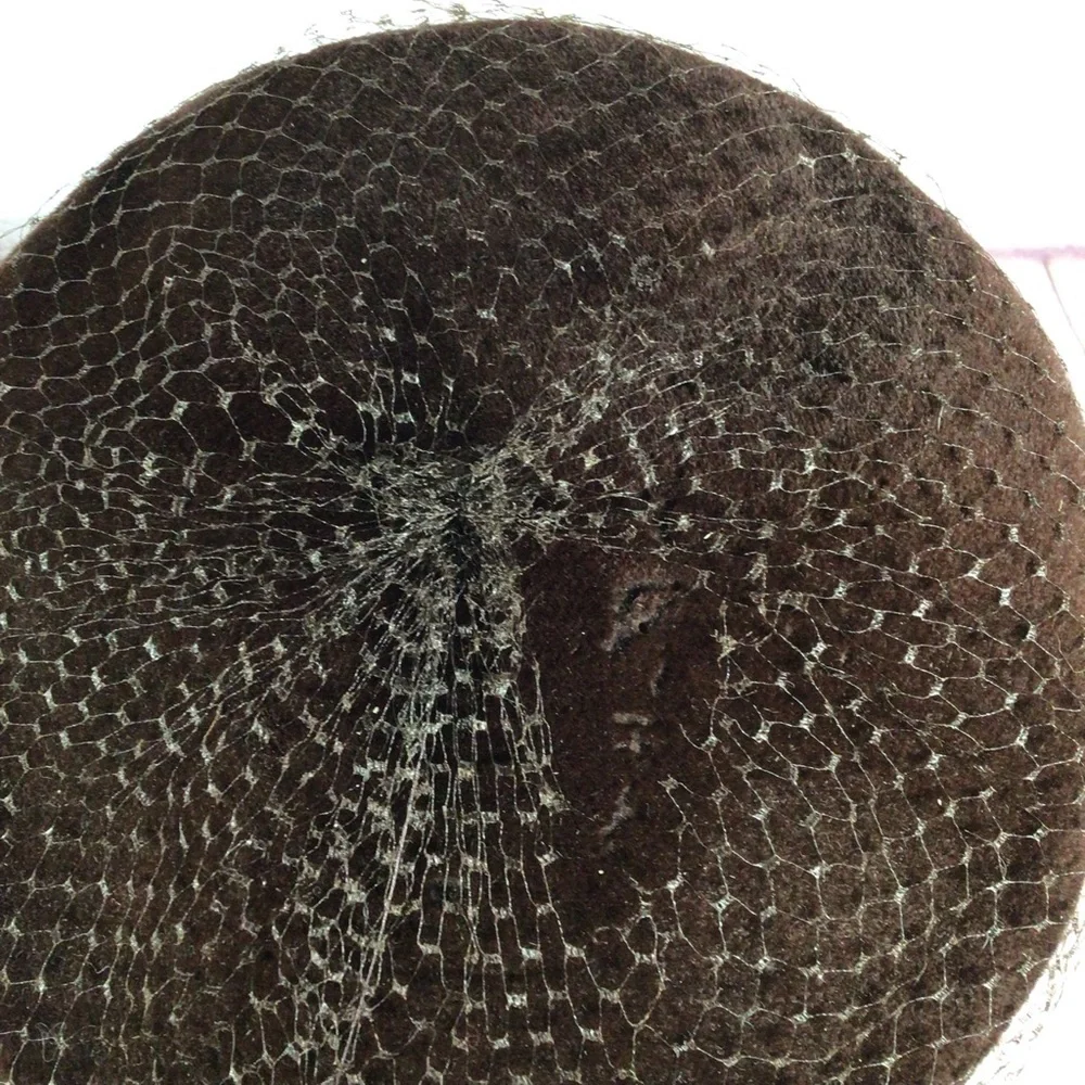 Vintage Peachbloom Velour Brown Hat - Picture 7 of 9